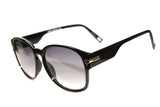 Oversized Women's Sunglasses in Shiny Black