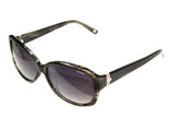 grey tortoise havana oversized polarized sunglasses 59mm summer eyewear angle view