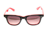 polarized wayfarer sunglasses black red summer eyewear 59mm 