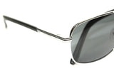 Polaroid U9301 A Filter Cat.3 Black/Silver Polarized (58mm) Sunglasses