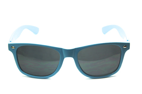 Wayfarer Sunglasses Neon Blue with Matte Finish 54mm