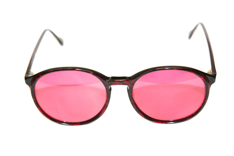 U.S. Eyewear - Hippie Janis Joplin Sunglasses - Red Tortoise Print