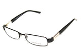 Versace VE 1121 1009 Prescription Eyeglasses Black 53mm angle view